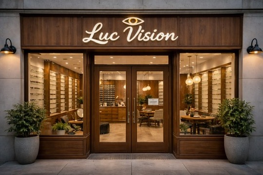 Boutique Luc Vision opticien Avenue Louise Bruxelles — espace lumineux scandinave